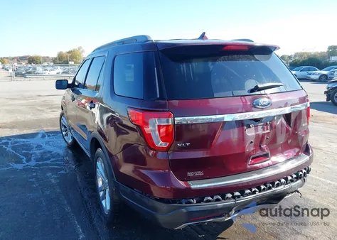 2018 Ford Explorer Xlt 4Wd Xlt из США, поврежденный, VIN 1FM5K8D8XJGB82762
